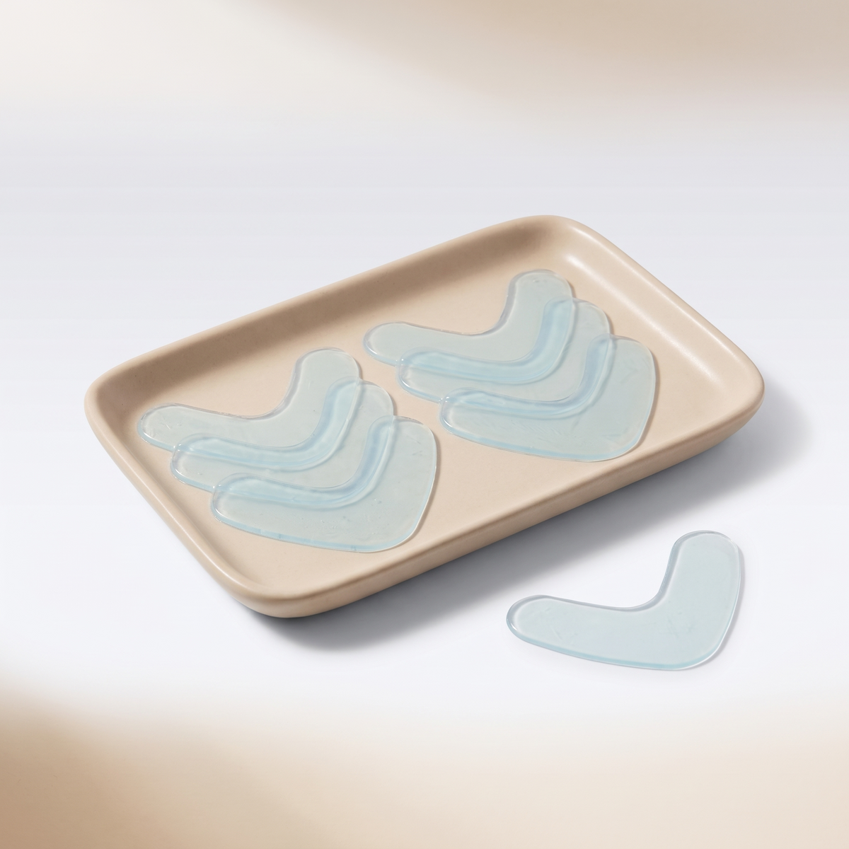 Eloren Glow - parches faciales en V, con envase